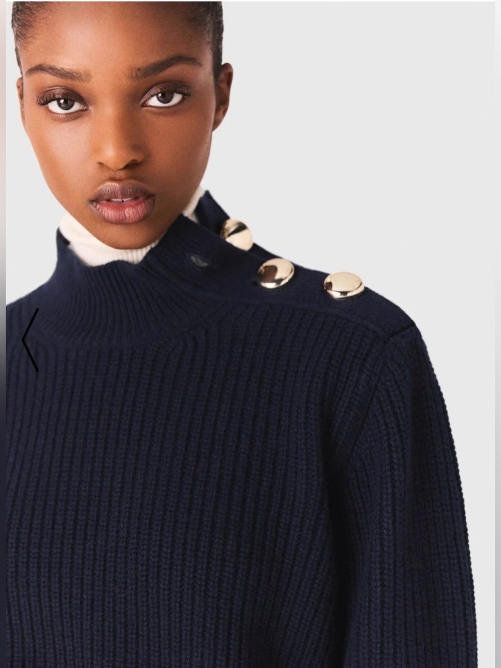 Maje Wool Roll Neck Sweater